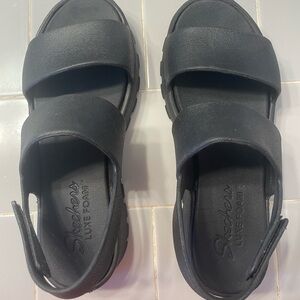 Skechers Black Sandals Size 6